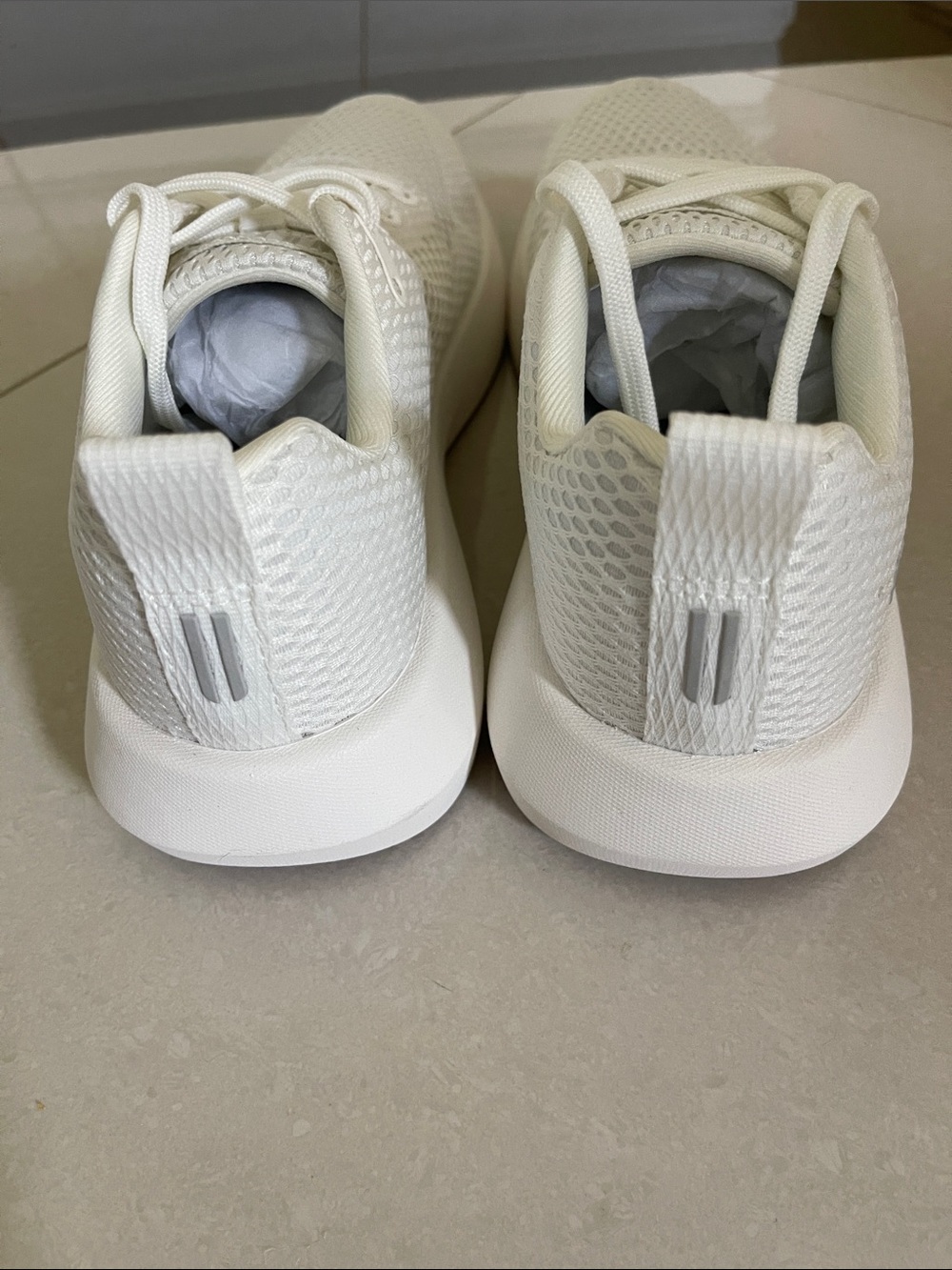 Nobull White Knit Sneakers - Picture 3 of 4